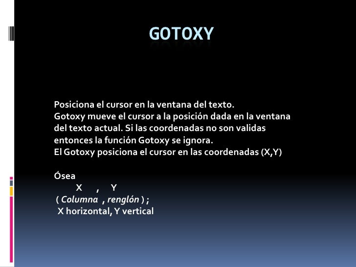 Gotoxy Di Dev C++