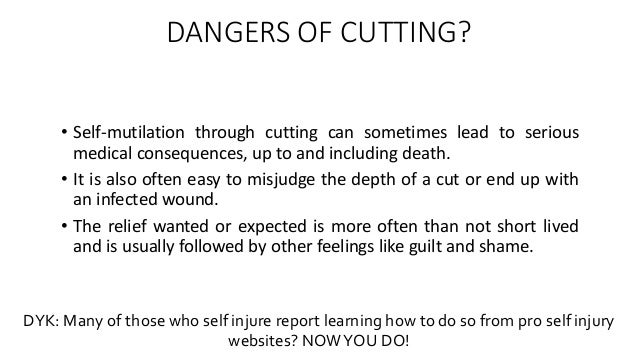 quotes you that cry tumblr make AWARENESS (CUTTING) MUTILATION SELF