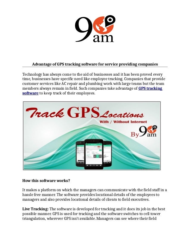 employee gps tracking software