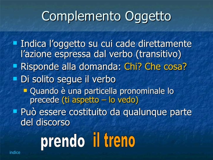 Analisi logica - sintassi della proposizione