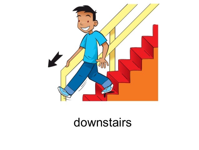 Sneak downstairs