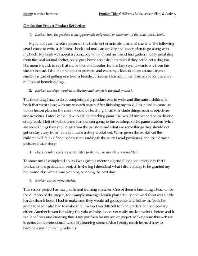 Senior essay topics picture