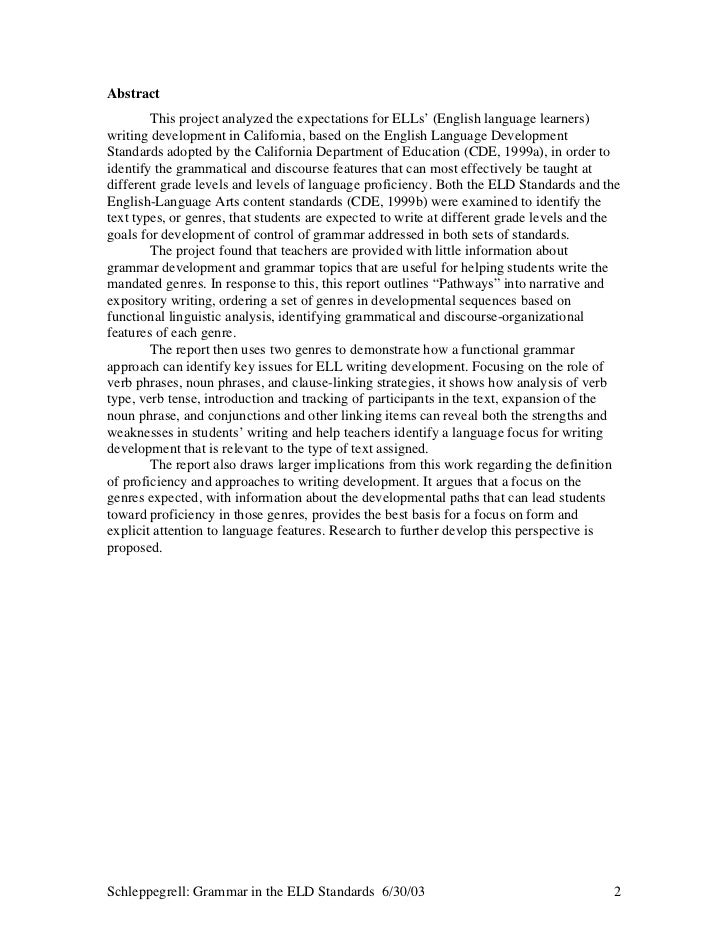 Standard academic essay