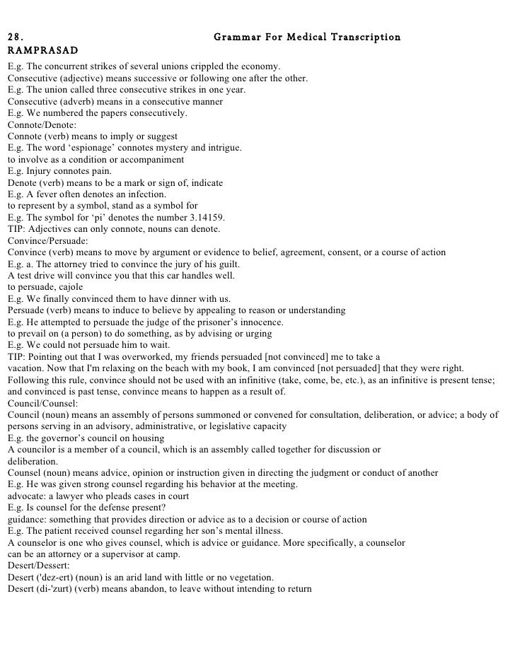 medical transcriptionist resume samples