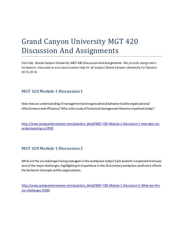 mgt 420 grand canyon university Recent graduate from grand canyon university with a degree in marketing and a minor in accounting driven and passionate about the field of marketing. mgt 420 grand canyon university Recent graduate from grand canyon university with a degree in marketing and a minor in accounting driven and passionate about the field of marketing.