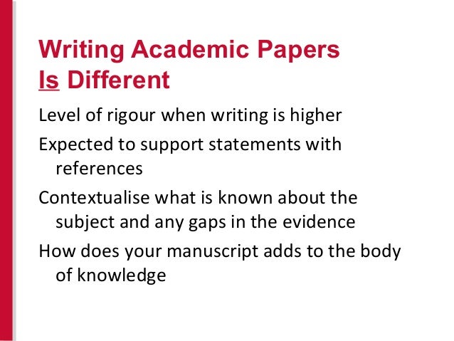 Tips for Formal Writing, Technical Writing, and Academic