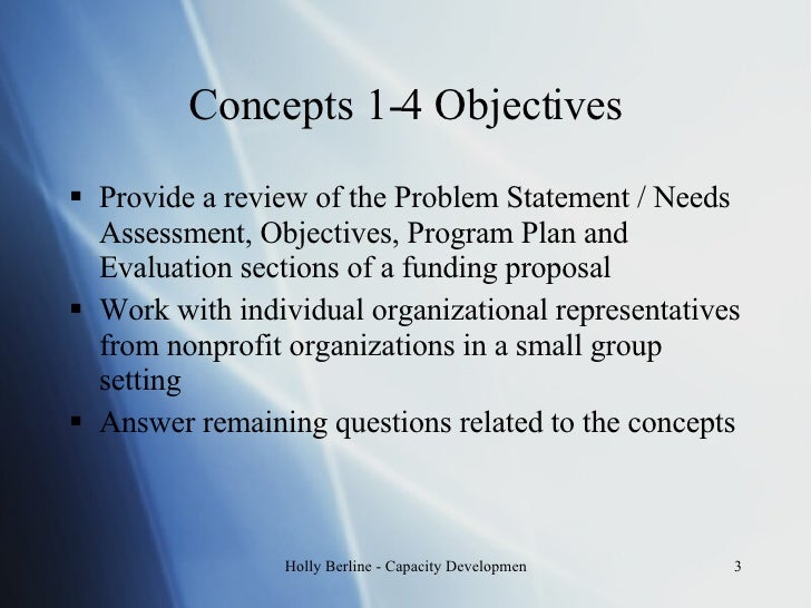 Writing A Nonprofit Business Plan