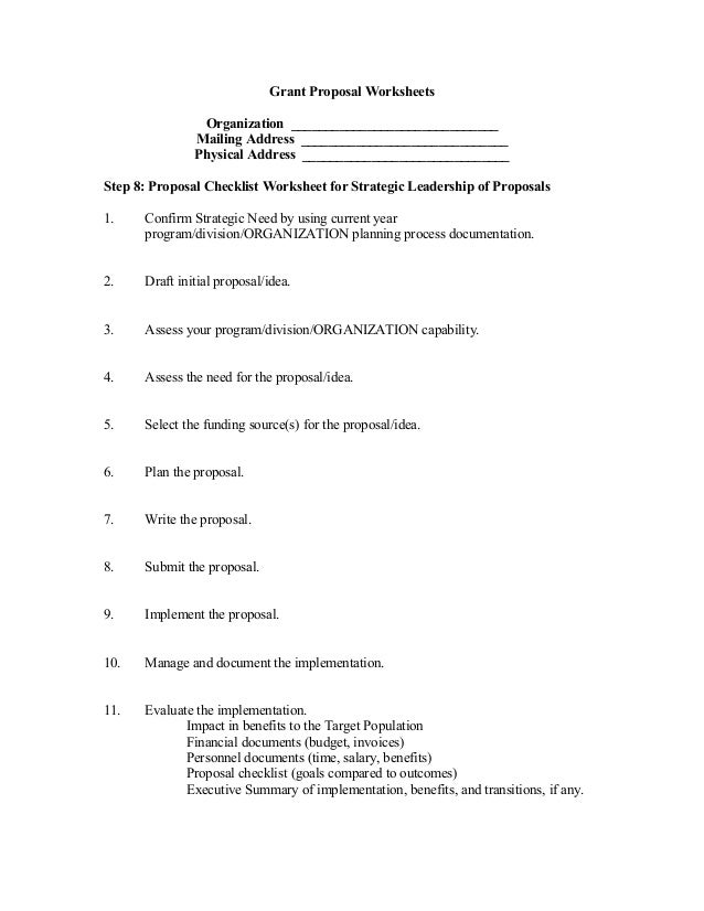 grant writing program grant writing program