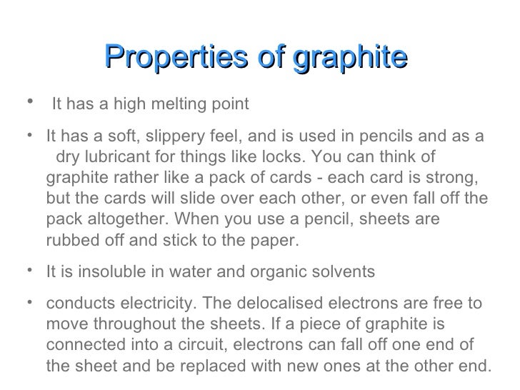 Graphite Physical Properties And Uses Graphite Physical Properties And Uses