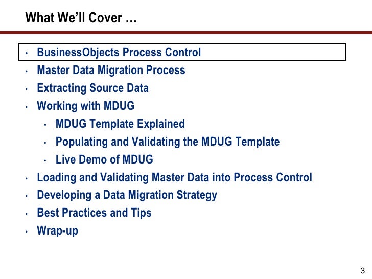 Sap data conversion strategy document