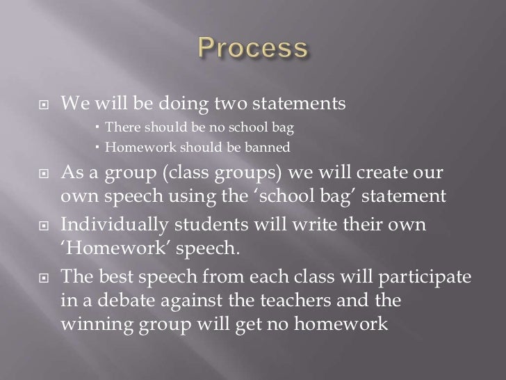 Topics For An Essay Paper Homework Assignments Speech Drama Personal Essay Samples For High School also Essay Thesis Statements Speech On There Should Be No Homework In Schools Teachers Should English Essay Book