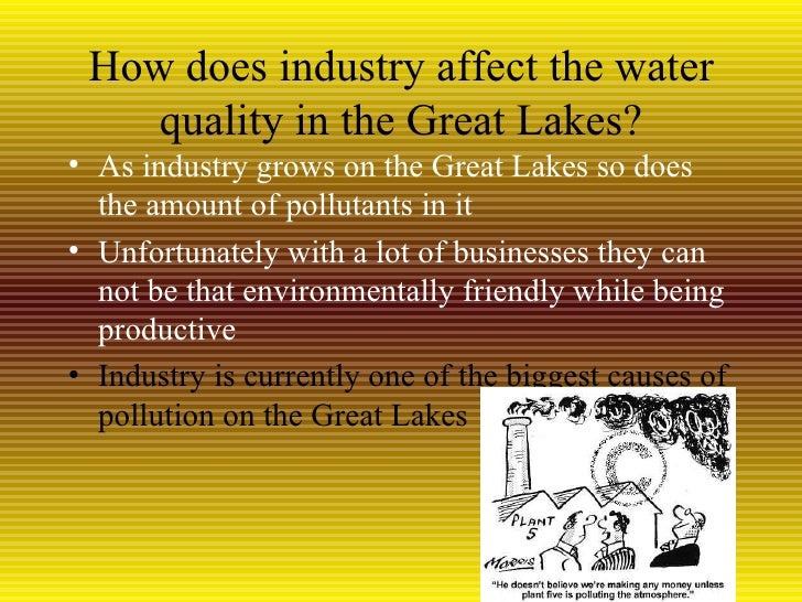 The Great Lakes Water Quality