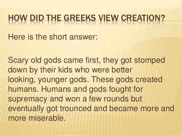 creation in mythology essay All papers are written from scratch by only certified and experienced writers the service is available 24/7 please contact our custom service if you have any questions concerning our service. creation in mythology essay All papers are written from scratch by only certified and experienced writers the service is available 24/7 please contact our custom service if you have any questions concerning our service.