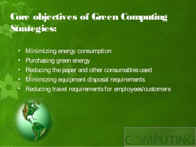 Papers on green computing