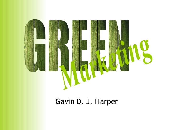 Green marketing research papers pdf