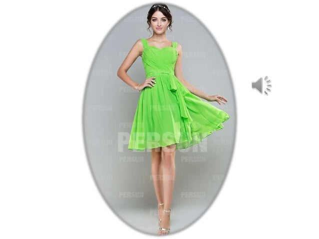 Lemon green bridesmaid dresses