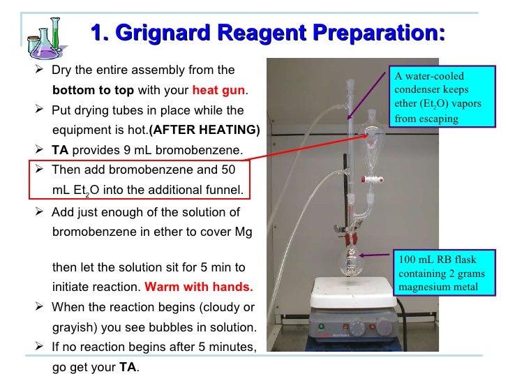Grignard Reaction Spring 09