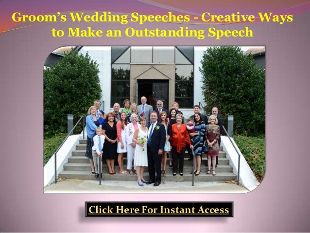 how to write a grooms speech how to write a grooms speech