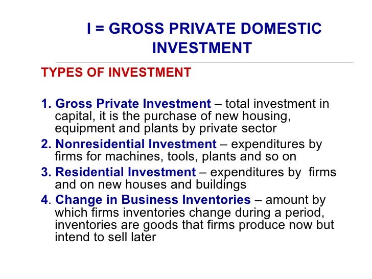 Gross domestic product and gnp