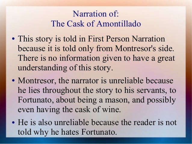 fortunato is fortunes fool in the cask The cask of amontillado (sometimes spelled the casque of amontillado ) is a short story by edgar allan poe, first published in the november 1846 issue of godey's lady's book. fortunato is fortunes fool in the cask The cask of amontillado (sometimes spelled the casque of amontillado ) is a short story by edgar allan poe, first published in the november 1846 issue of godey's lady's book.