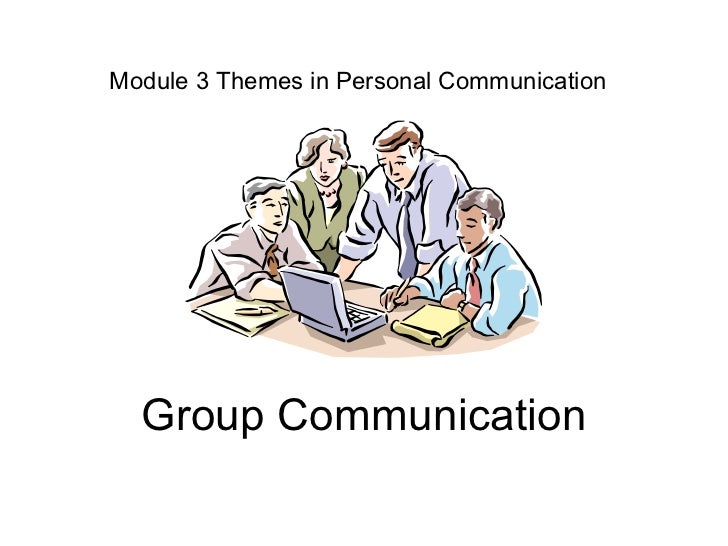 Group communication powerpoint