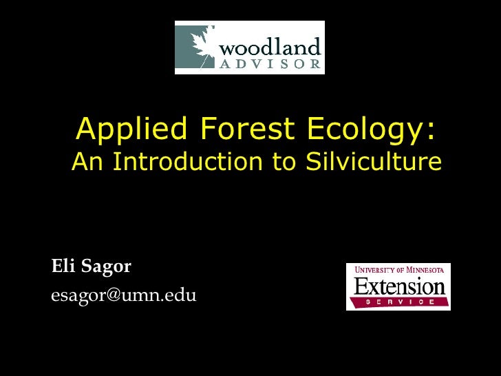 Introduction To Forestry And Natural Resources Introduction To Forestry And Natural Resources