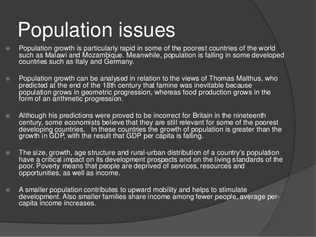 some effects of rapid population growth Impacts of population growth, economic development, and technical change on global pressure by population growth the effect of population growth (p. some effects of rapid population growth Impacts of population growth, economic development, and technical change on global pressure by population growth the effect of population growth (p.