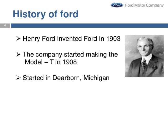 Ford motor company case study strategic management