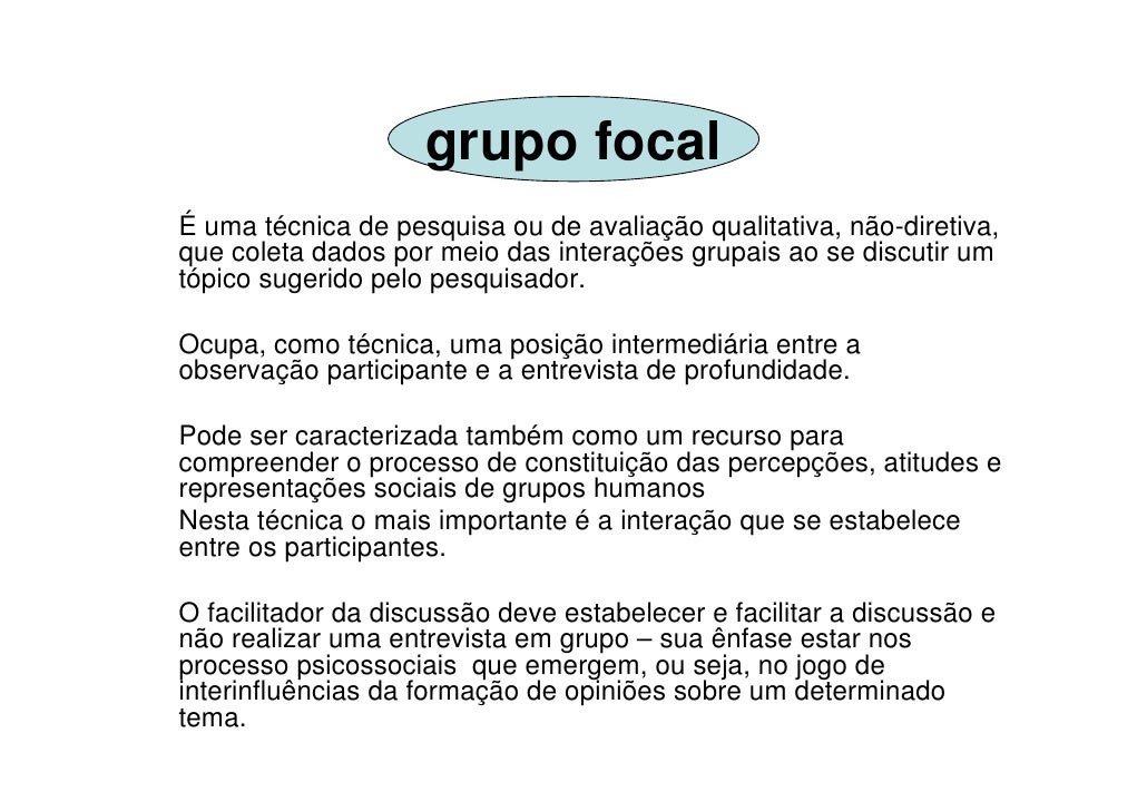 Grupo focal