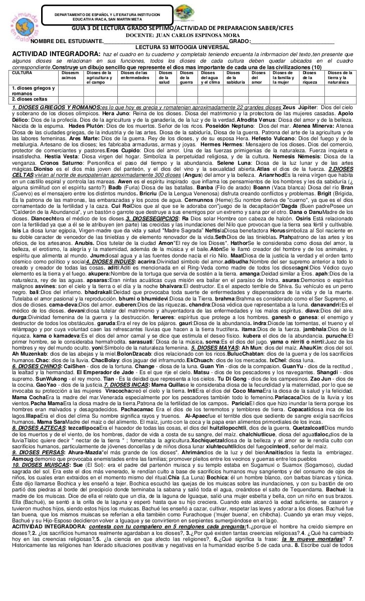 LECTURA ACTIVIDAD lectura actividad: