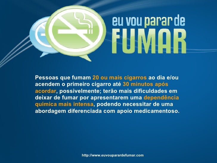 O que compensa a garganta quando deixado fumando