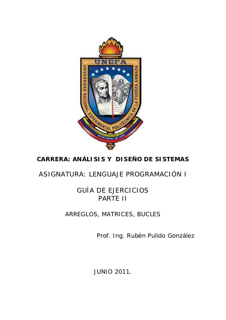EJERCICIOS DE ARREGLOS EN LENGUAJE C ejercicios de arreglos en lenguaje c: