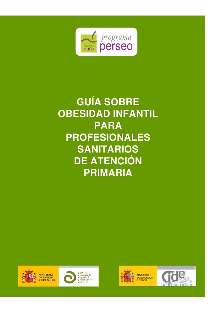 Guia obesidad infantil Guia obesidad infantil