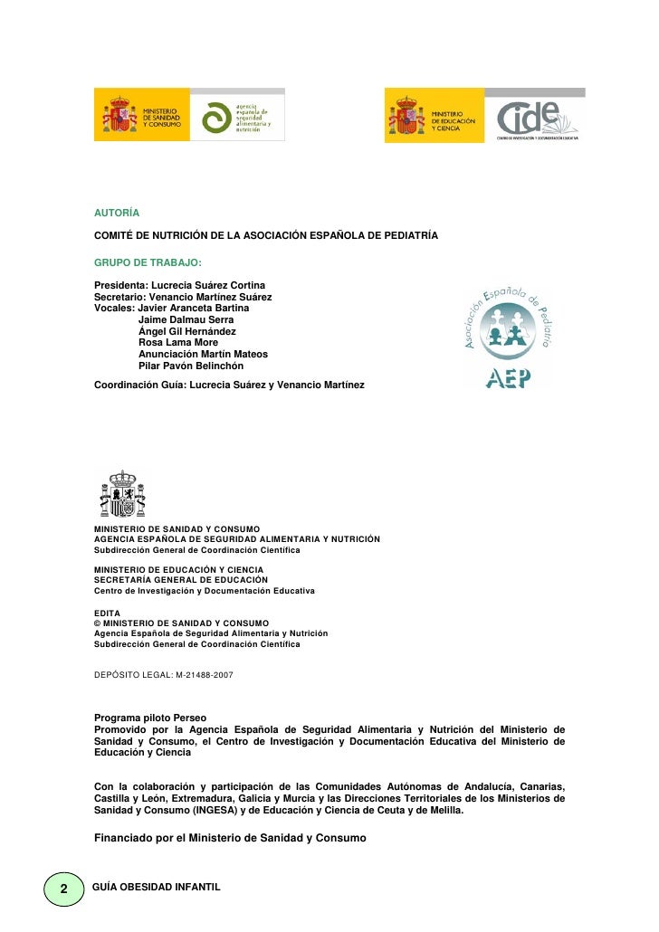 Guia obesidad infantil Guia obesidad infantil