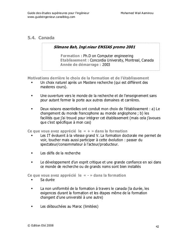 exemple de cv canadien francophone  CV Anonyme