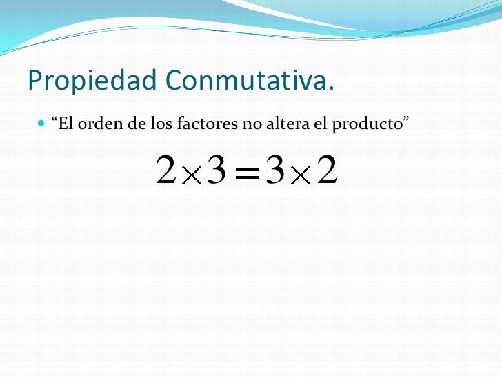 Propiedades multiplicacion
