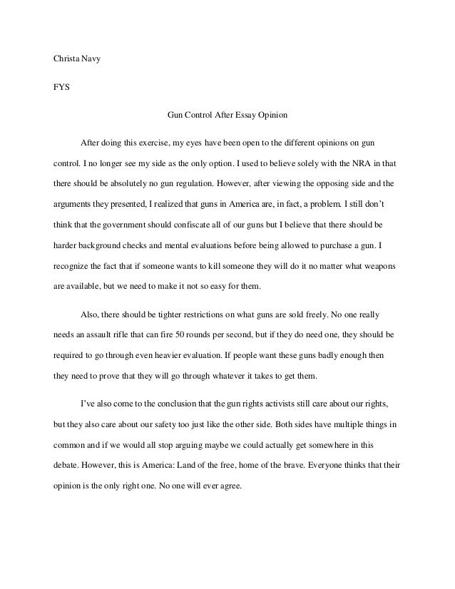 argument and persuasion essay examples