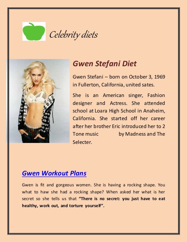gwen-diet-plans