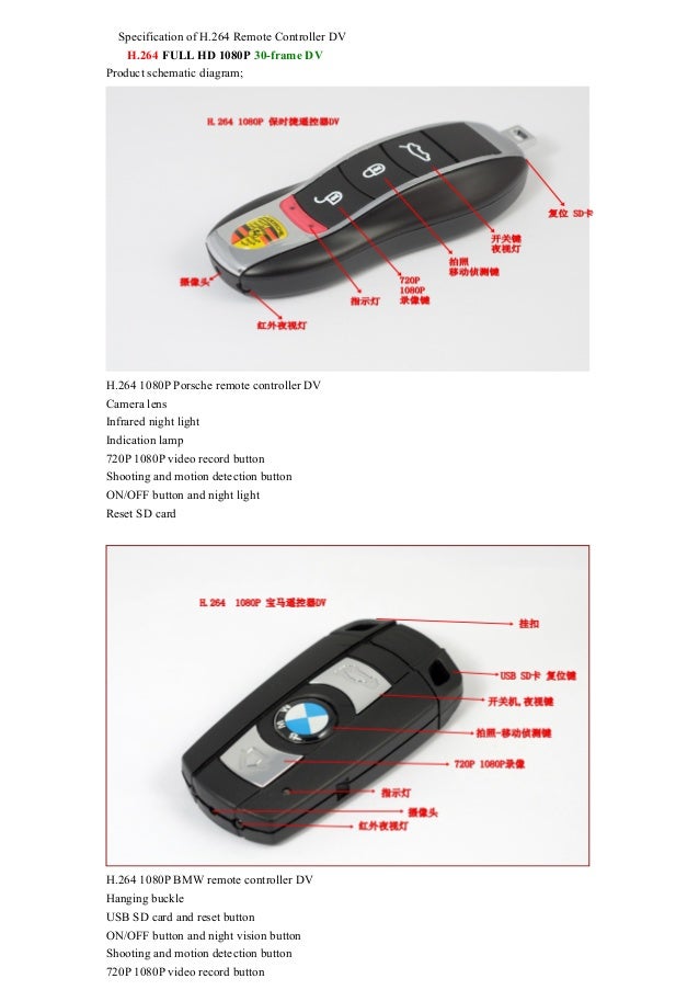 Bmw car key camera instructions #2