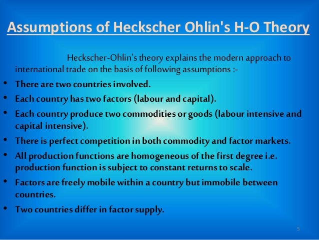 heckscher ohlin theory Arvind panagariya analyses the ricardian theory of comparative advantage and its reformulation in the leading modern theory of international trade, heckscher-ohlin. heckscher ohlin theory Arvind panagariya analyses the ricardian theory of comparative advantage and its reformulation in the leading modern theory of international trade, heckscher-ohlin.