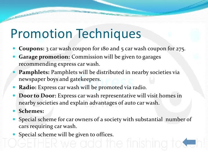 Automatic Car Wash Business Plan Automatic Car Wash Business Plan