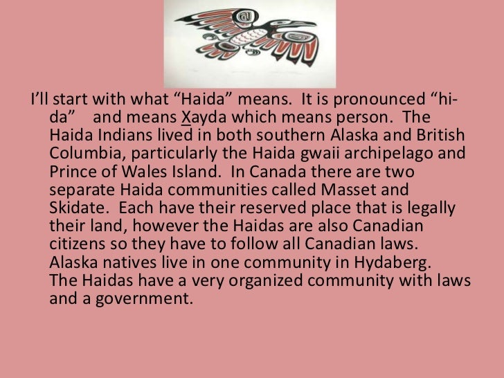 Haida tribe
