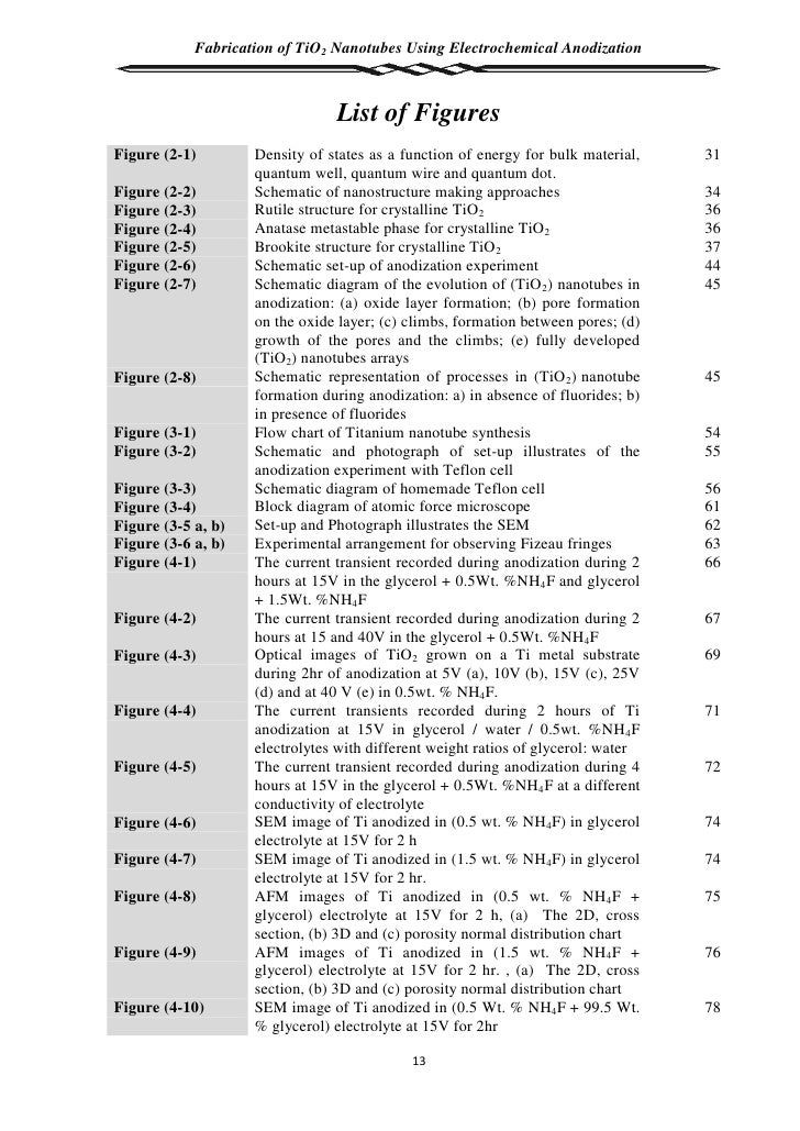 Finance thesis reports