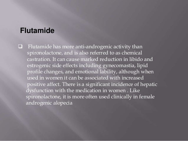 Flutamide Side Effects