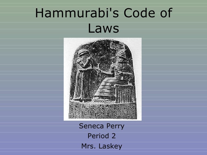 Hammurabis Code Of Laws Powerpoint
