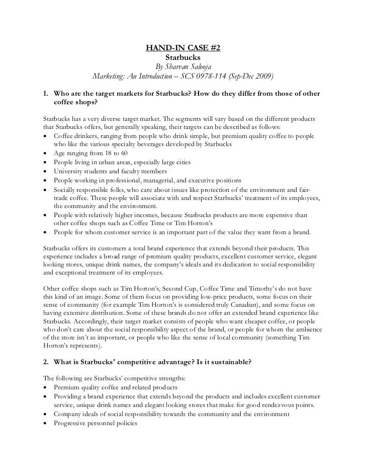 Starbucks hbs case study essay 07 picture