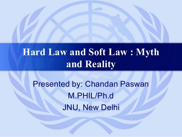 Hard and soft law copy