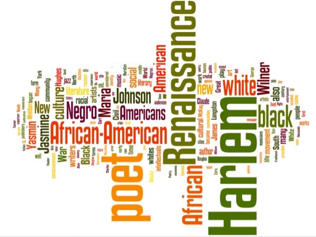 Help writing a paper on the harlem renaissance
