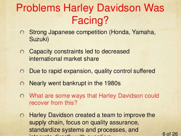 Harley davidson erp case study analysis