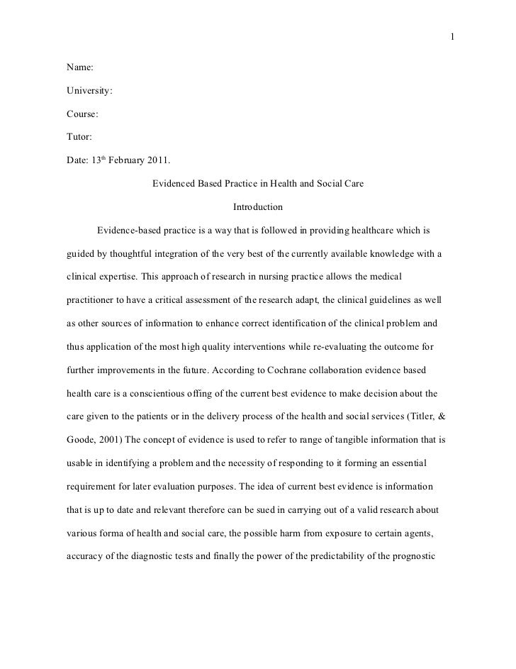 Critical analysis of a qualitative research paper
